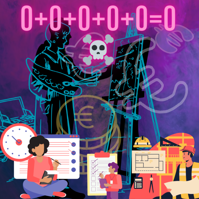 Écrit personnel sur la misère des artistes dans une société riche et dite moderne.