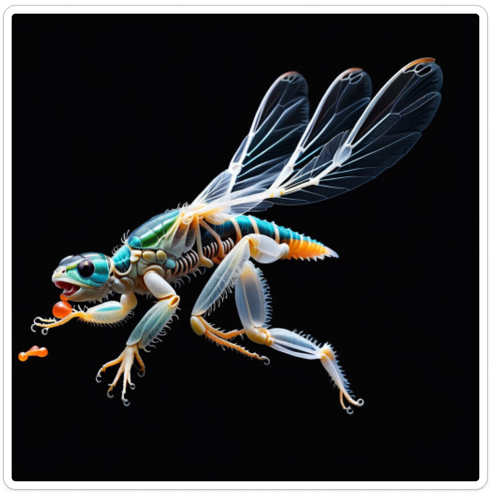 Photo d'une bestiole qui a évolué dans un projet de paléonthologie propective artistique, du sculpteur français et artiste numérique Fred Naud