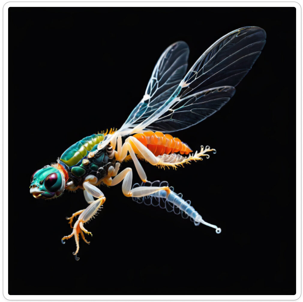 Photo d'une bestiole qui a évolué dans un projet de paléonthologie propective artistique, du sculpteur français et artiste numérique Fred Naud