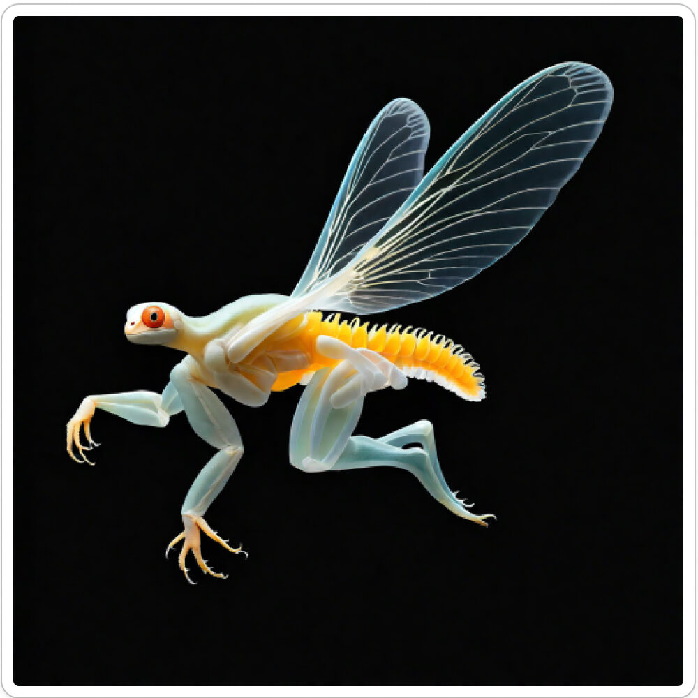 Photo d'une bestiole qui a évolué dans un projet de paléonthologie propective artistique, du sculpteur français et artiste numérique Fred Naud