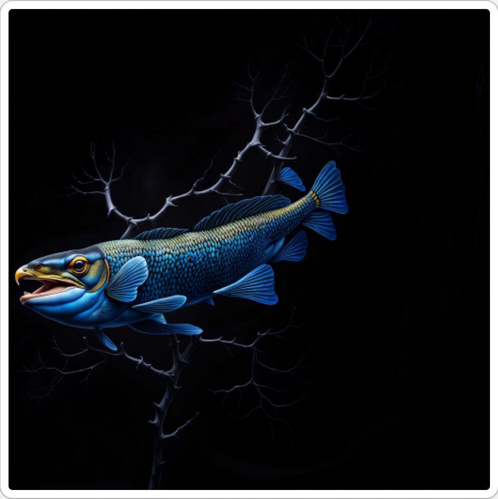 Image d'une bestiole qui a évoluée dans le projet artistique de paléonthologie propective, du sculpteur français et artiste numérique Fred Naud