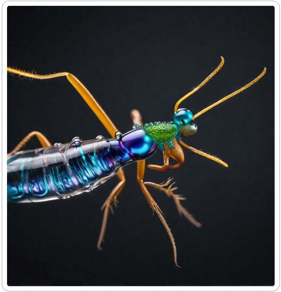 Photo d'une bestiole qui a évolué dans un projet de paléonthologie propective artistique, du sculpteur français et artiste numérique Fred Naud