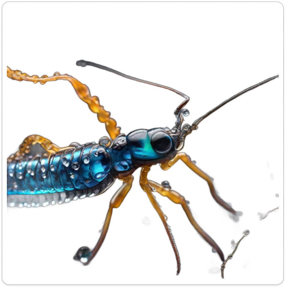 Photo d'une bestiole qui a évolué dans un projet de paléonthologie propective artistique, du sculpteur français et artiste numérique Fred Naud