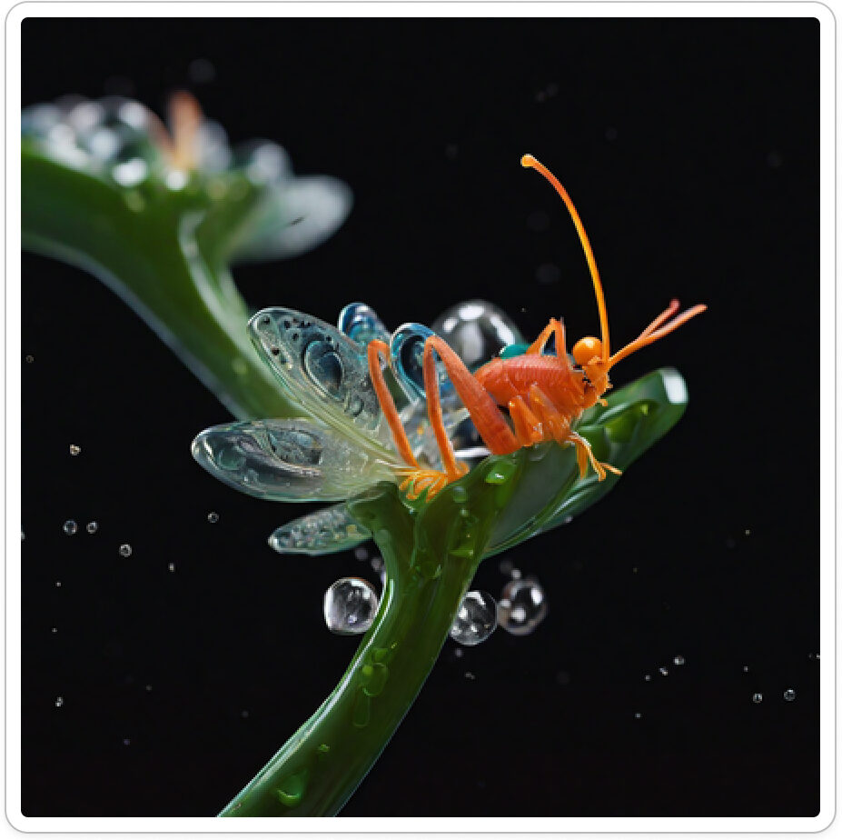Photo d'une bestiole qui a évolué dans un projet de paléonthologie propective artistique, du sculpteur français et artiste numérique Fred Naud
