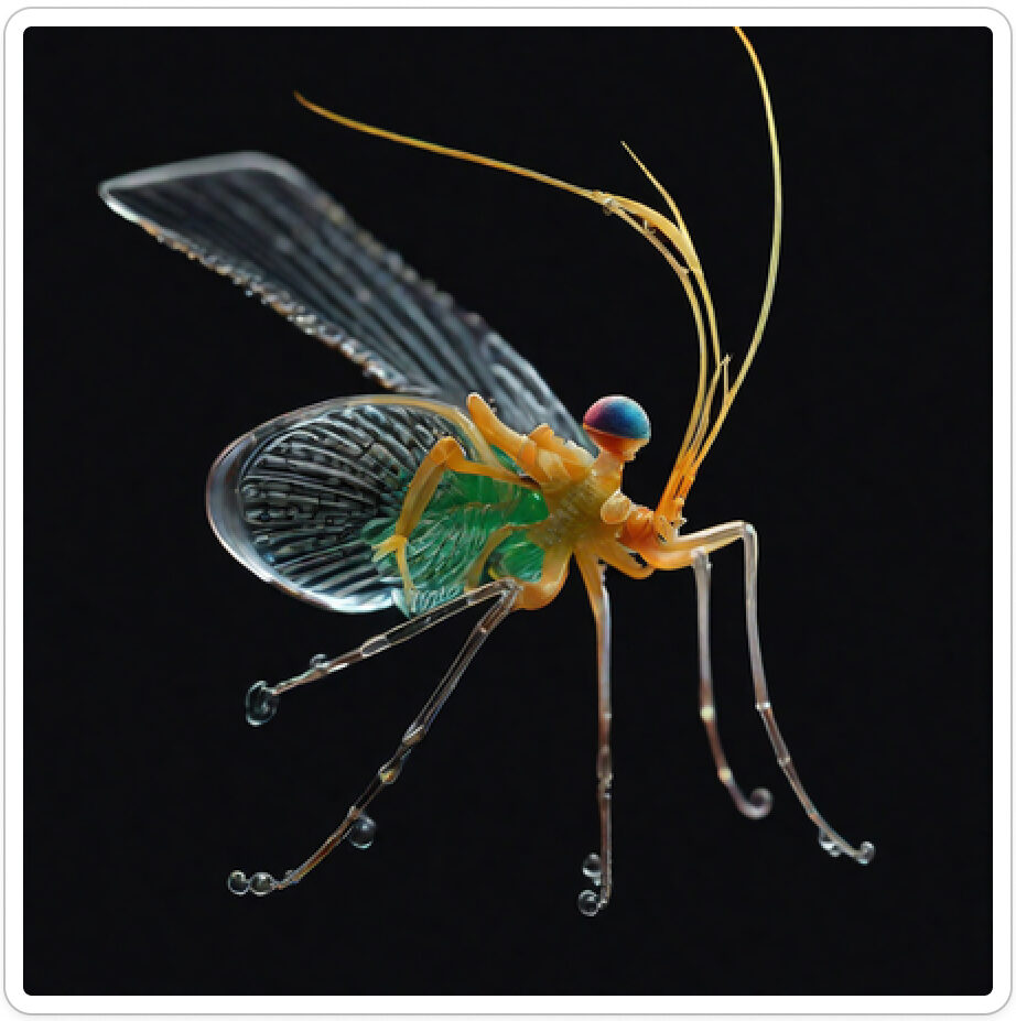 Photo d'une bestiole qui a évolué dans un projet de paléonthologie propective artistique, du sculpteur français et artiste numérique Fred Naud