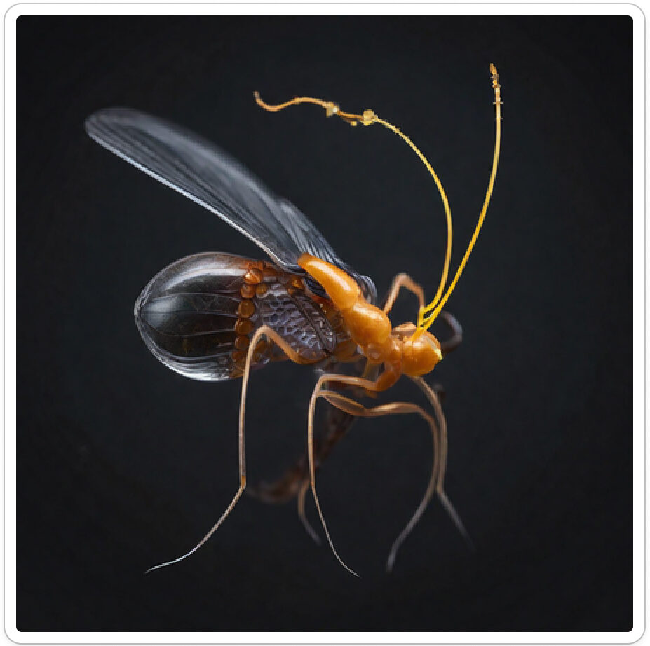 Photo d'une bestiole qui a évolué dans un projet de paléonthologie propective artistique, du sculpteur français et artiste numérique Fred Naud