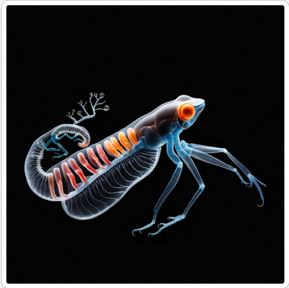 Photo d'une bestiole qui a évolué dans un projet de paléonthologie propective artistique, du sculpteur français et artiste numérique Fred Naud