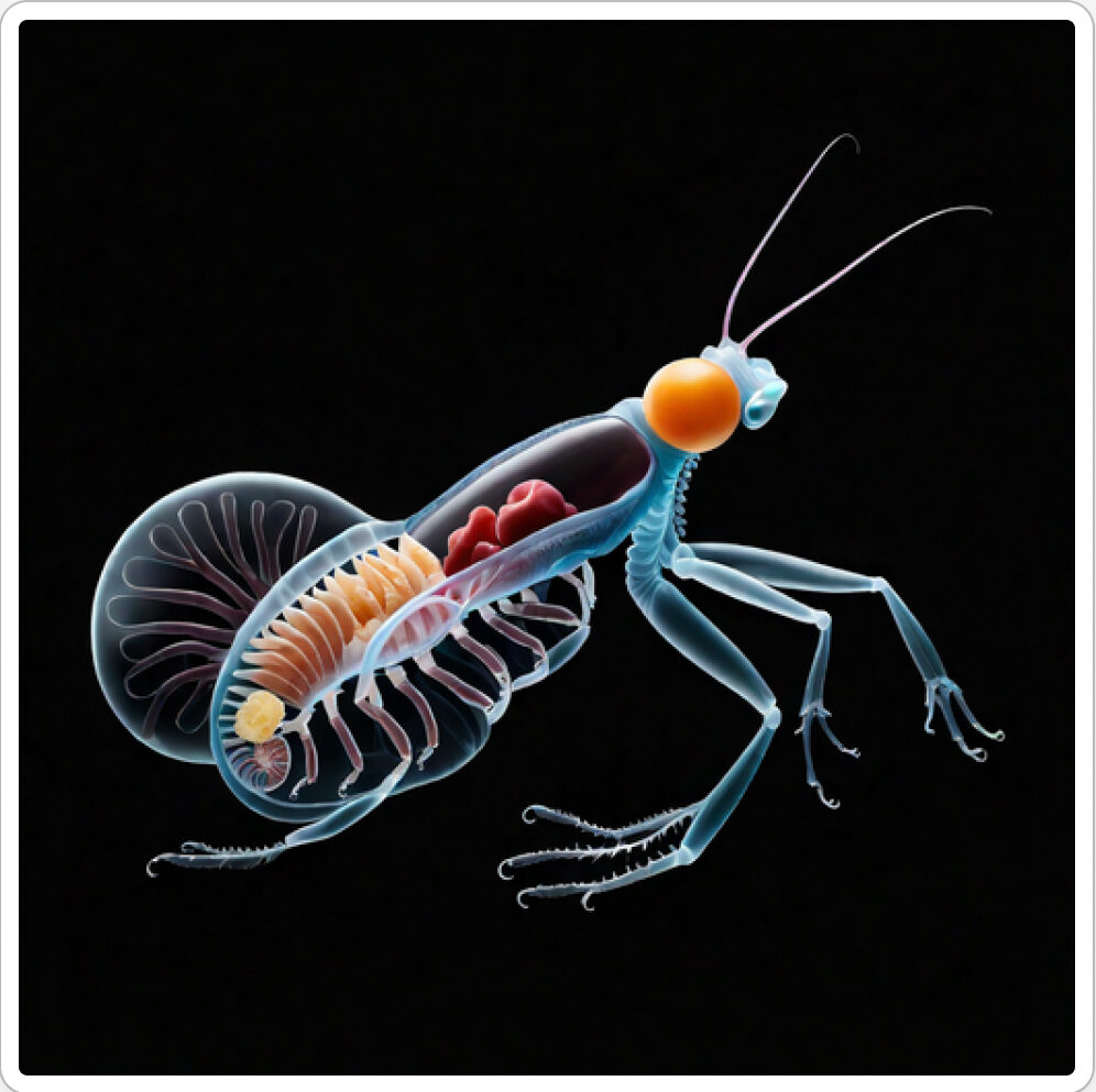 Photo d'une bestiole qui a évolué dans un projet de paléonthologie propective artistique, du sculpteur français et artiste numérique Fred Naud