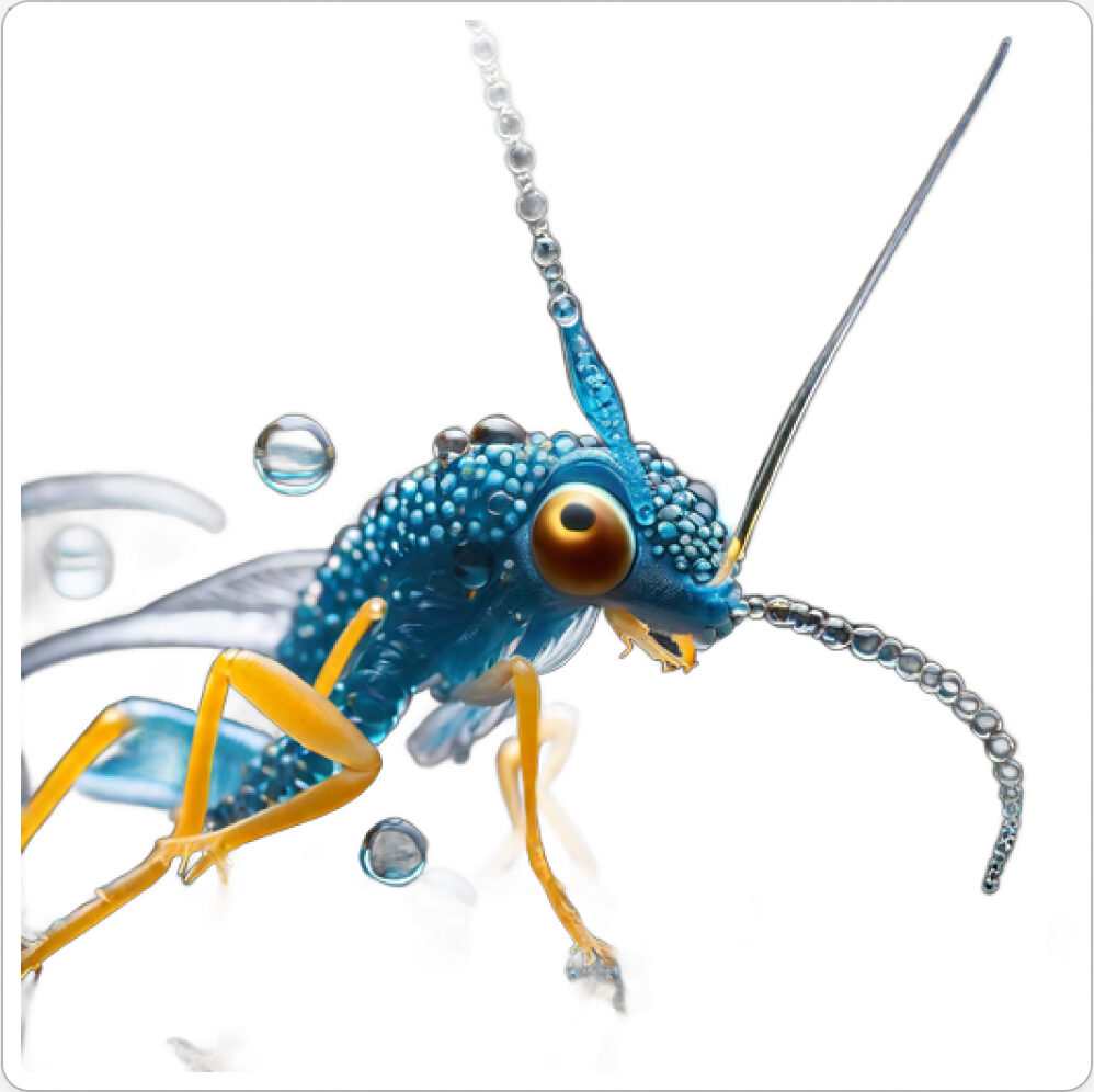 Photo d'une bestiole qui a évolué dans un projet de paléonthologie propective artistique, du sculpteur français et artiste numérique Fred Naud