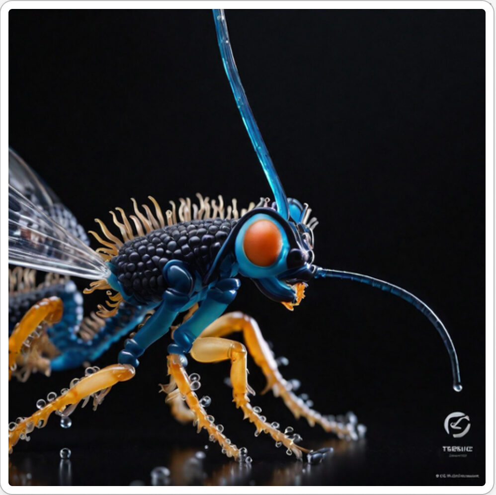Photo d'une bestiole qui a évolué dans un projet de paléonthologie propective artistique, du sculpteur français et artiste numérique Fred Naud