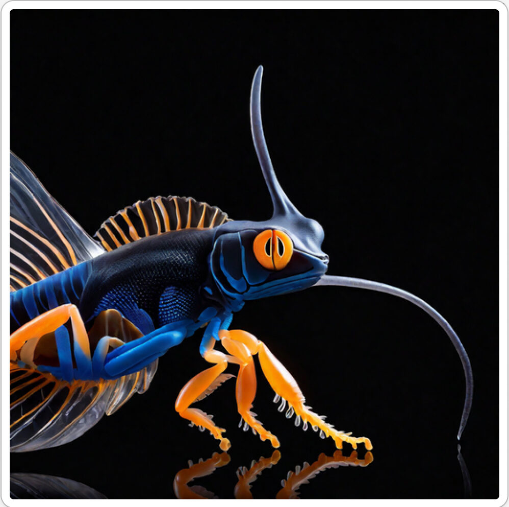 Photo d'une bestiole qui a évolué dans un projet de paléonthologie propective artistique, du sculpteur français et artiste numérique Fred Naud