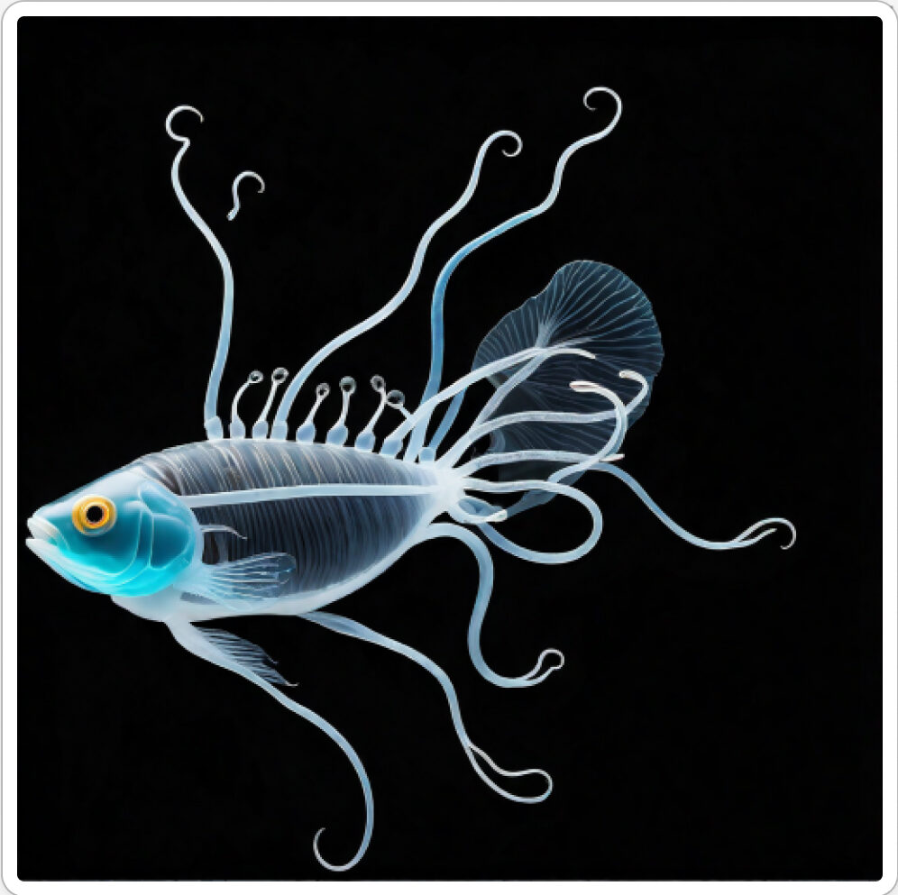 Photo d'une bestiole qui a évolué dans un projet de paléonthologie propective artistique, du sculpteur français et artiste numérique Fred Naud