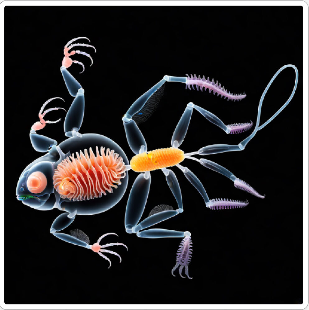 Photo d'une bestiole qui a évolué dans un projet de paléonthologie propective artistique, du sculpteur français et artiste numérique Fred Naud