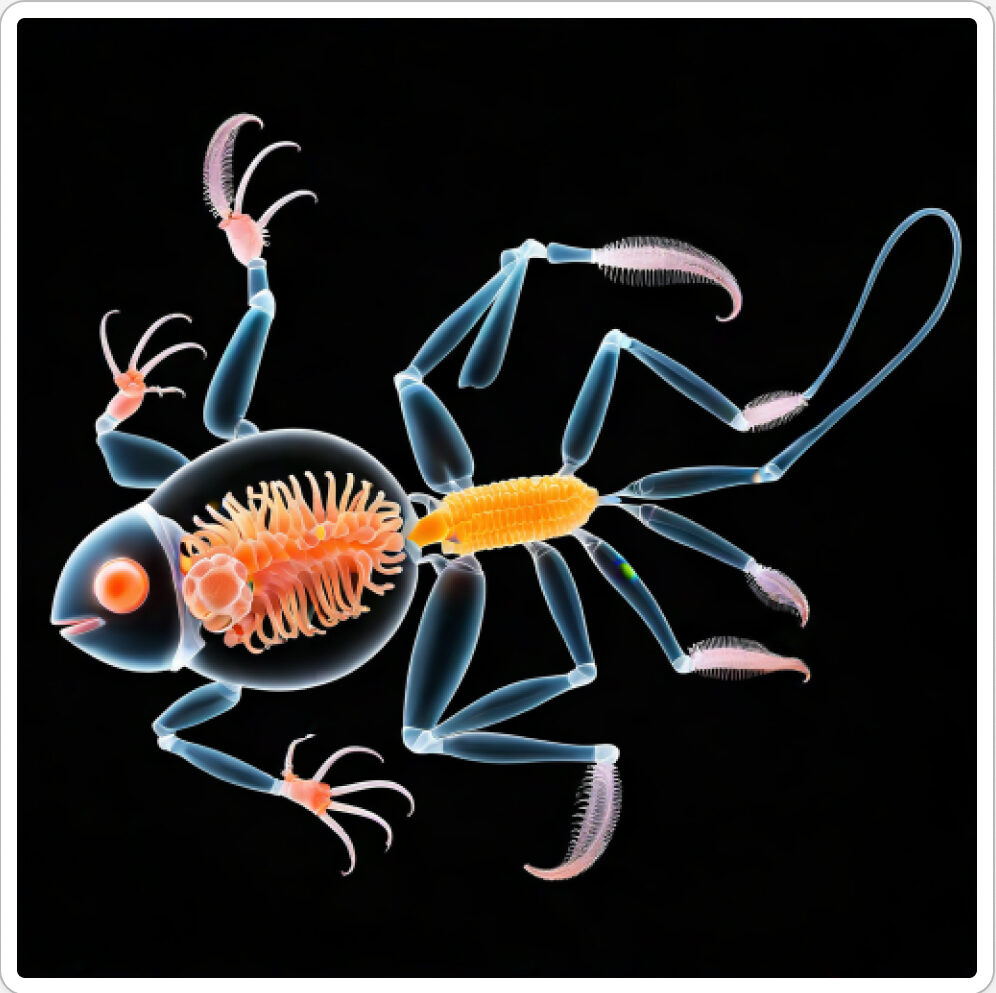 Photo d'une bestiole qui a évolué dans un projet de paléonthologie propective artistique, du sculpteur français et artiste numérique Fred Naud