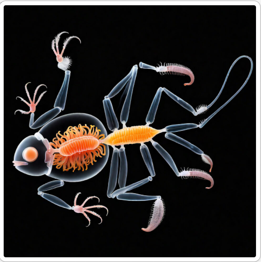 Photo d'une bestiole qui a évolué dans un projet de paléonthologie propective artistique, du sculpteur français et artiste numérique Fred Naud