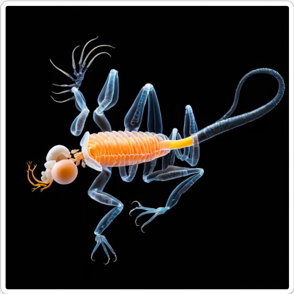 Photo d'une bestiole qui a évolué dans un projet de paléonthologie propective artistique, du sculpteur français et artiste numérique Fred Naud