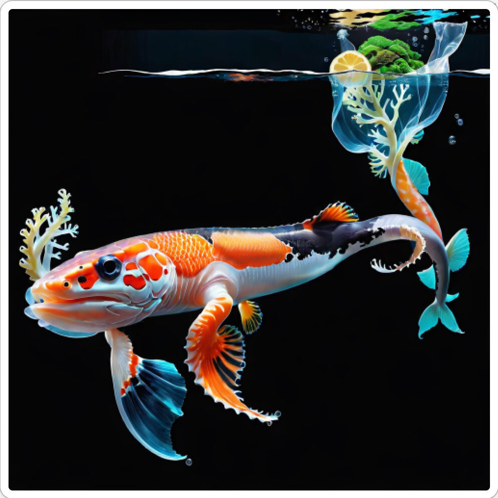Photo d'une bestiole qui a évolué dans un projet de paléonthologie propective artistique, du sculpteur français et artiste numérique Fred Naud