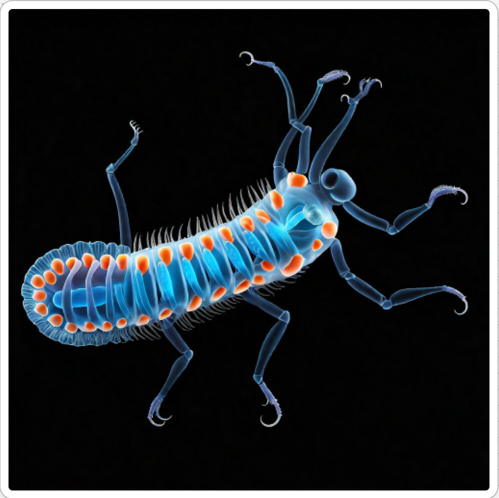 Photo d'une bestiole qui a évolué dans un projet de paléonthologie propective artistique, du sculpteur français et artiste numérique Fred Naud