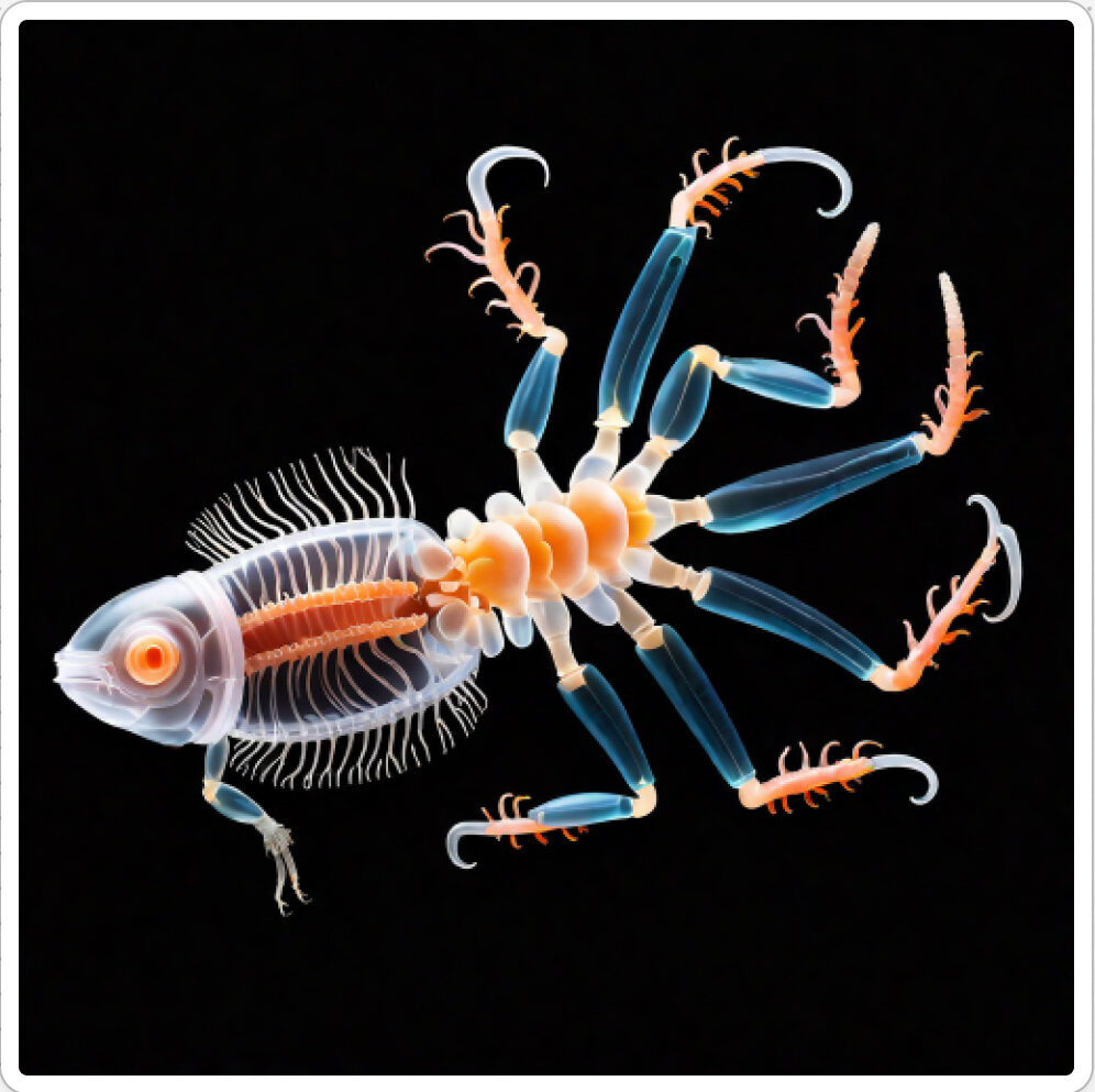 Photo d'une bestiole qui a évolué dans un projet de paléonthologie propective artistique, du sculpteur français et artiste numérique Fred Naud