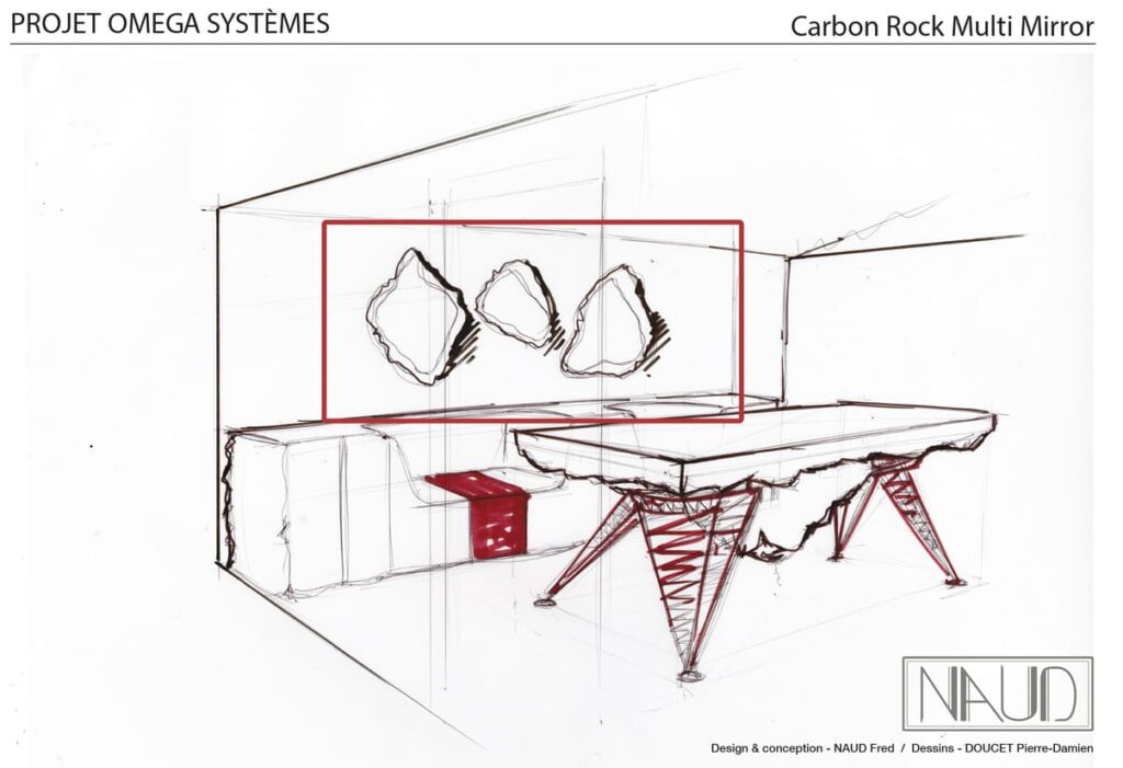 Planche de dessin pour la réalisation d'une série d'oeuvres fonctionnelles, dans le cadre du projet ColeopteR